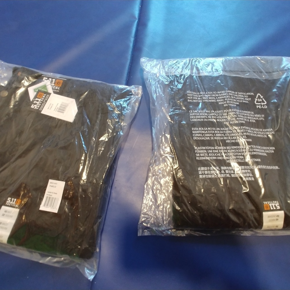 3 pairs of 5.11 tactical pants